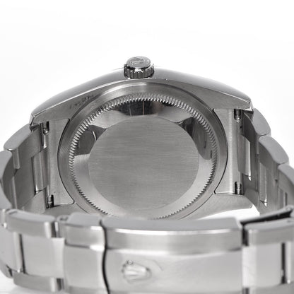 Rolex Stainless Steel 36mm Oyster Perpetual Datejust Watch Black Roman 16220 6 of 8