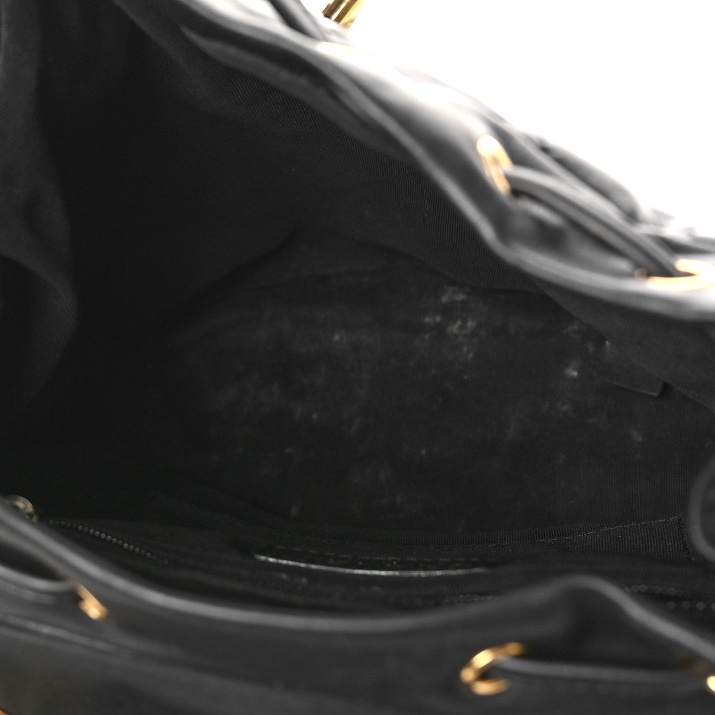 Calfskin Quilted Small Urban Spirit Backpack Black
