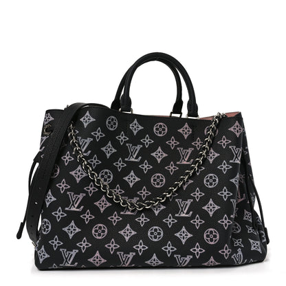 Louis Vuitton Mahina Flight Mode Bella Tote Black 1 of 9