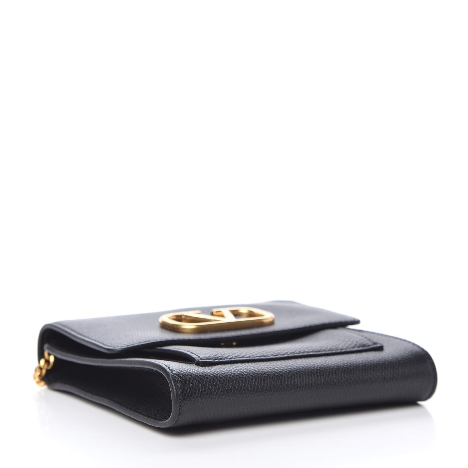 Valentino Garavani Calfskin VLogo Crossbody Bag Black 4 of 9