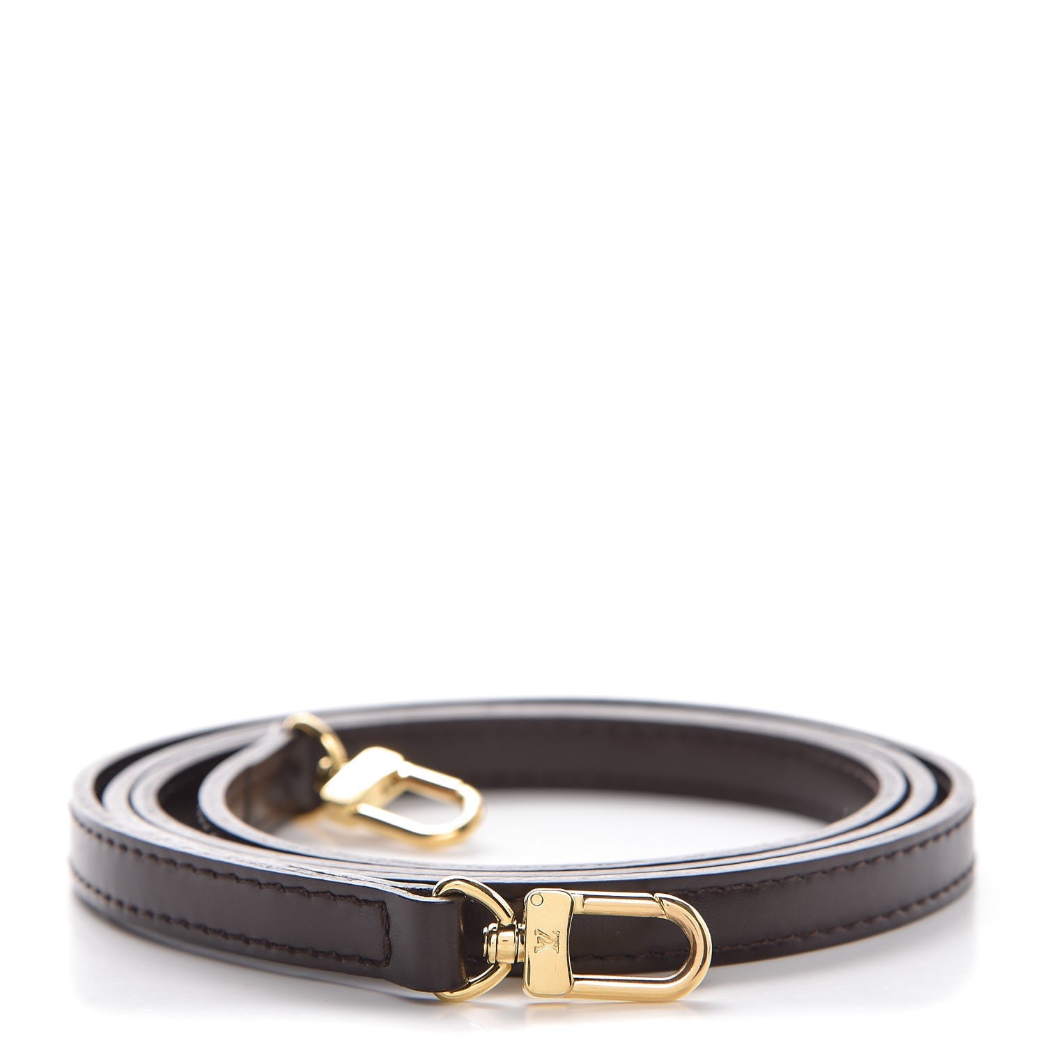 Louis Vuitton Calfskin 12mm Shoulder Strap Brown 1 of 3