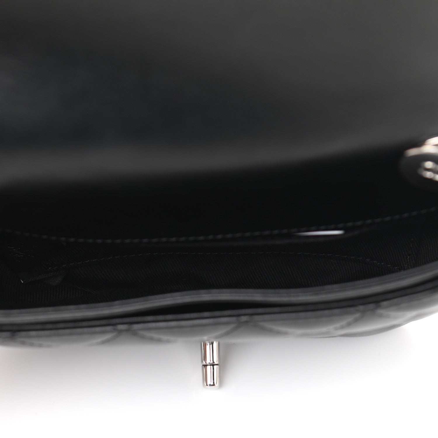 Chanel Calfskin Quilted CC Uniform Flap Belt Bag Black 5 of 11