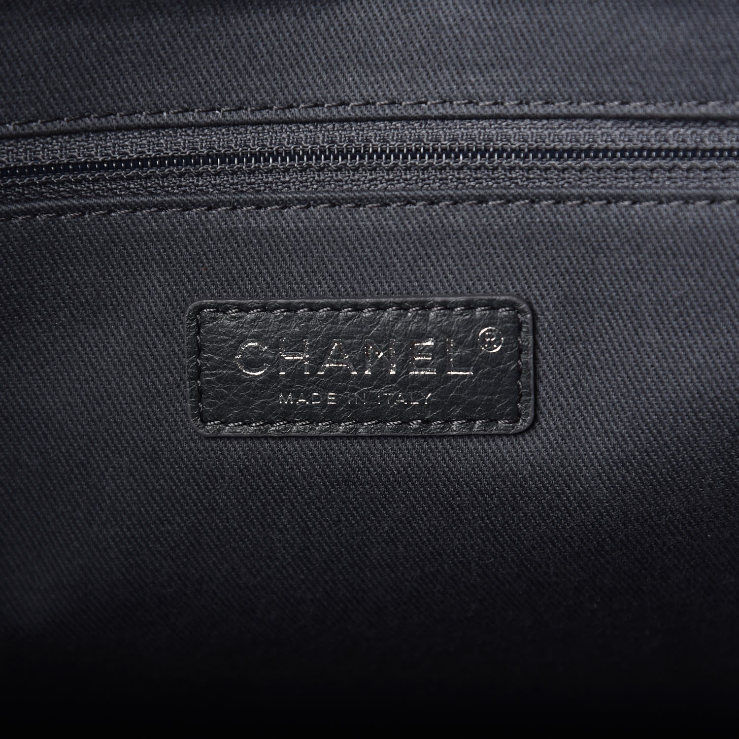 Chanel Lurex Boucle Medium Deauville Tote Grey 6 of 7