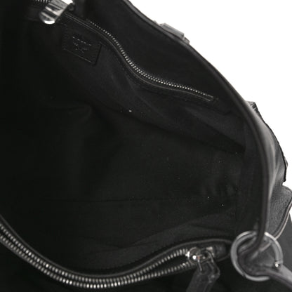 MCM Visetos Large Tote Black 5 of 10