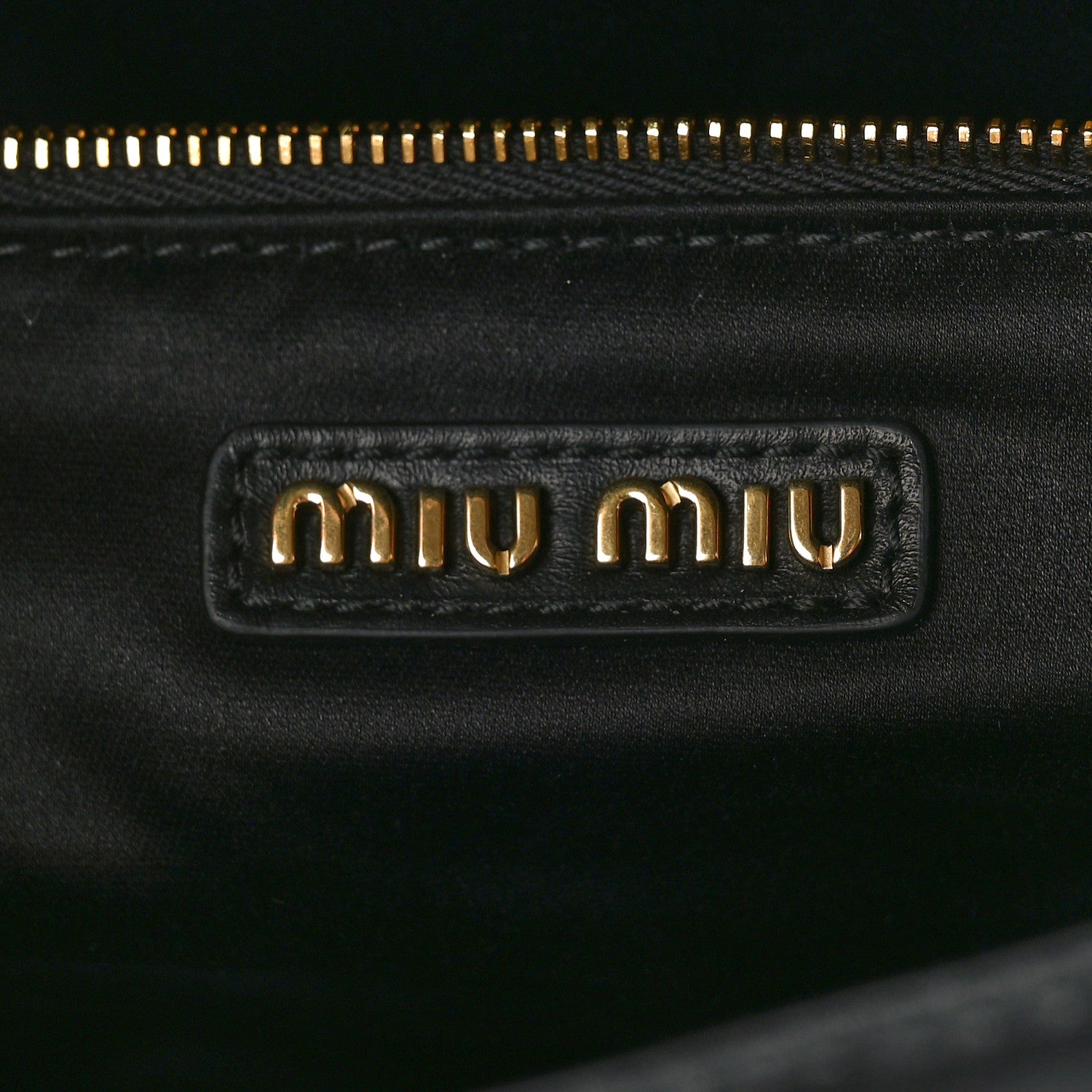 Miu Miu Calfskin Arcadie Top Handle Bag Black 5 of 9