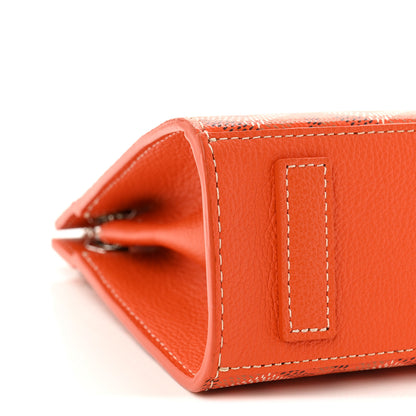 Goyard Goyardine Mini Rouette Structure Orange 8 of 10