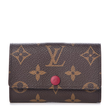 Louis Vuitton Monogram 6 Key Multicles Holder Fuchsia 1 of 8