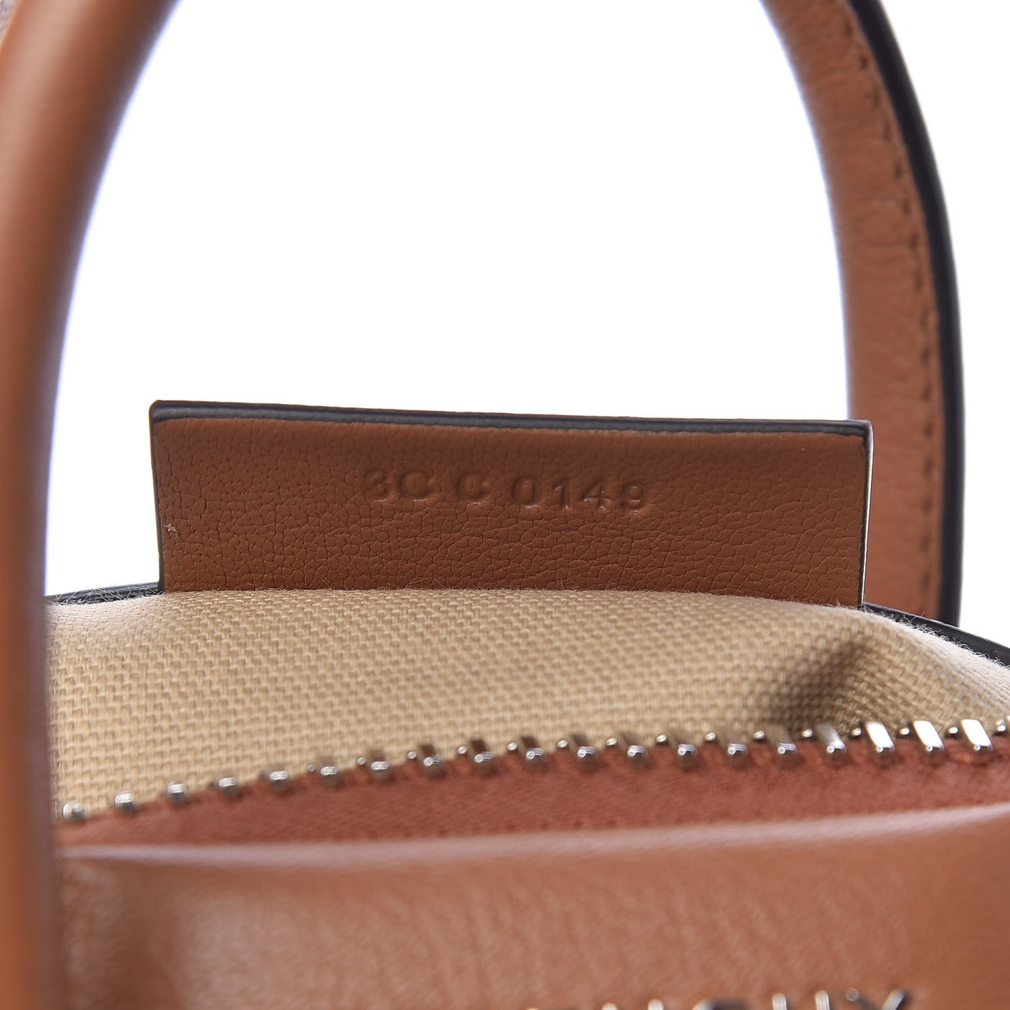 Sugar Goatskin Mini Antigona Caramel