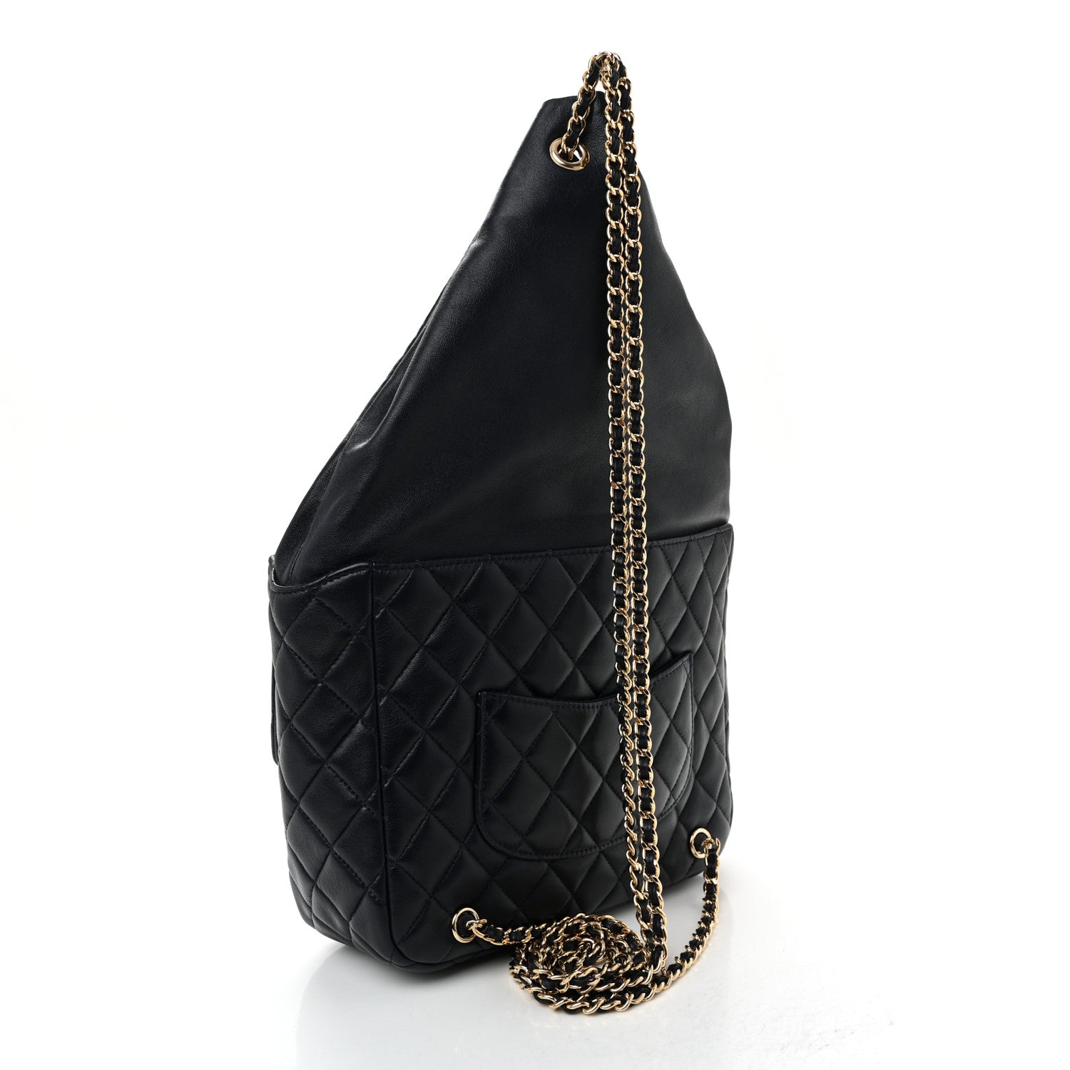 Chanel Lambskin Quilted Large In Seoul Backpack Navy 4 of 19