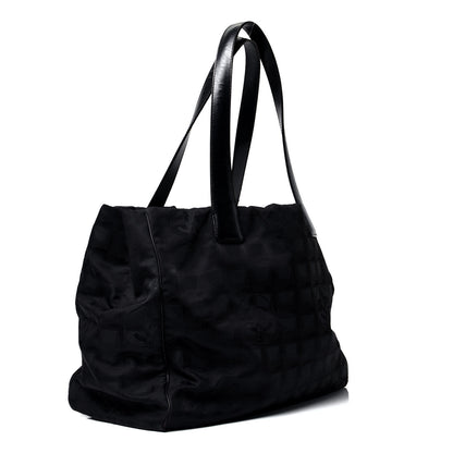 Chanel Nylon Medium Travel Tote Black 2 of 5