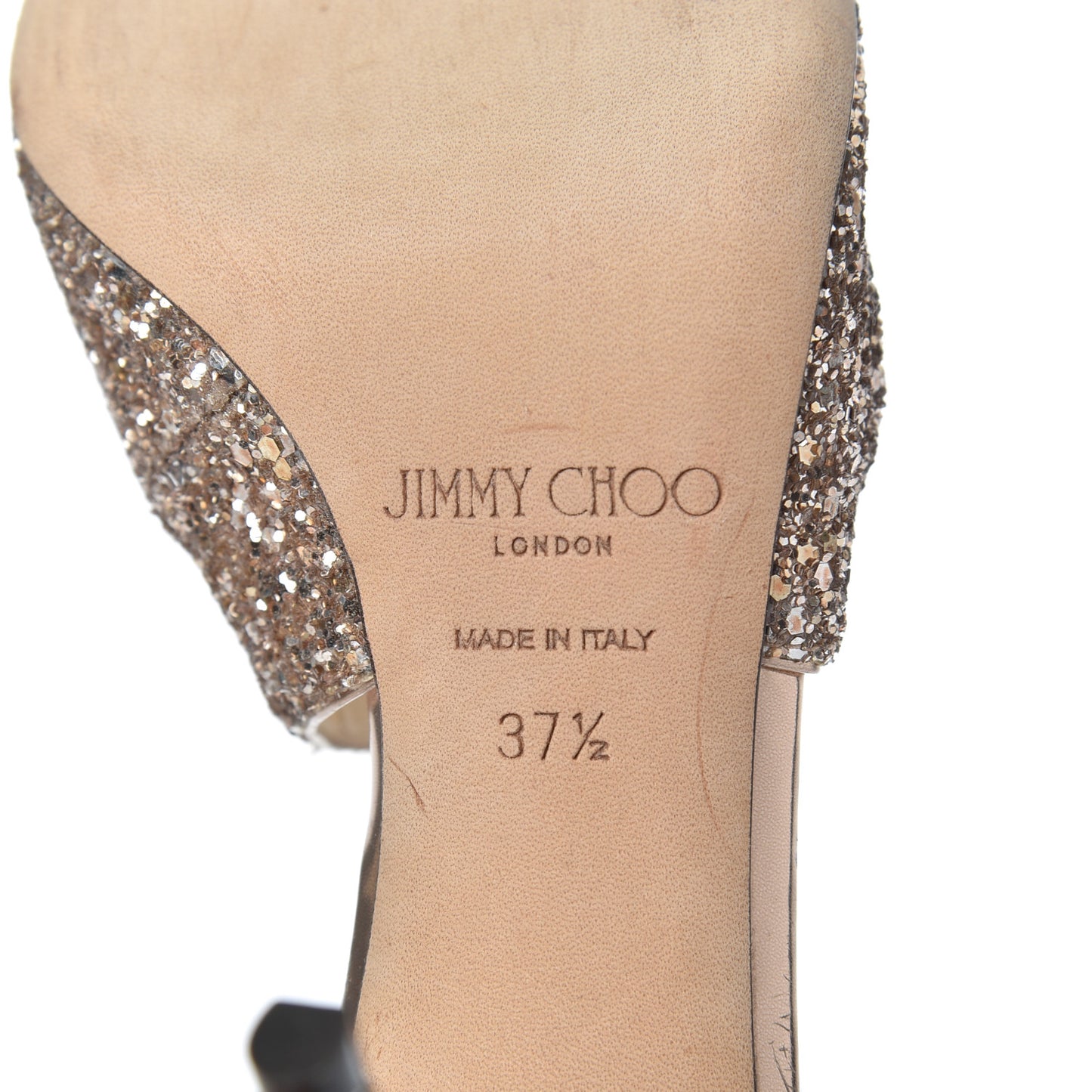 Glitter Lang Sandals 37.5 Gold