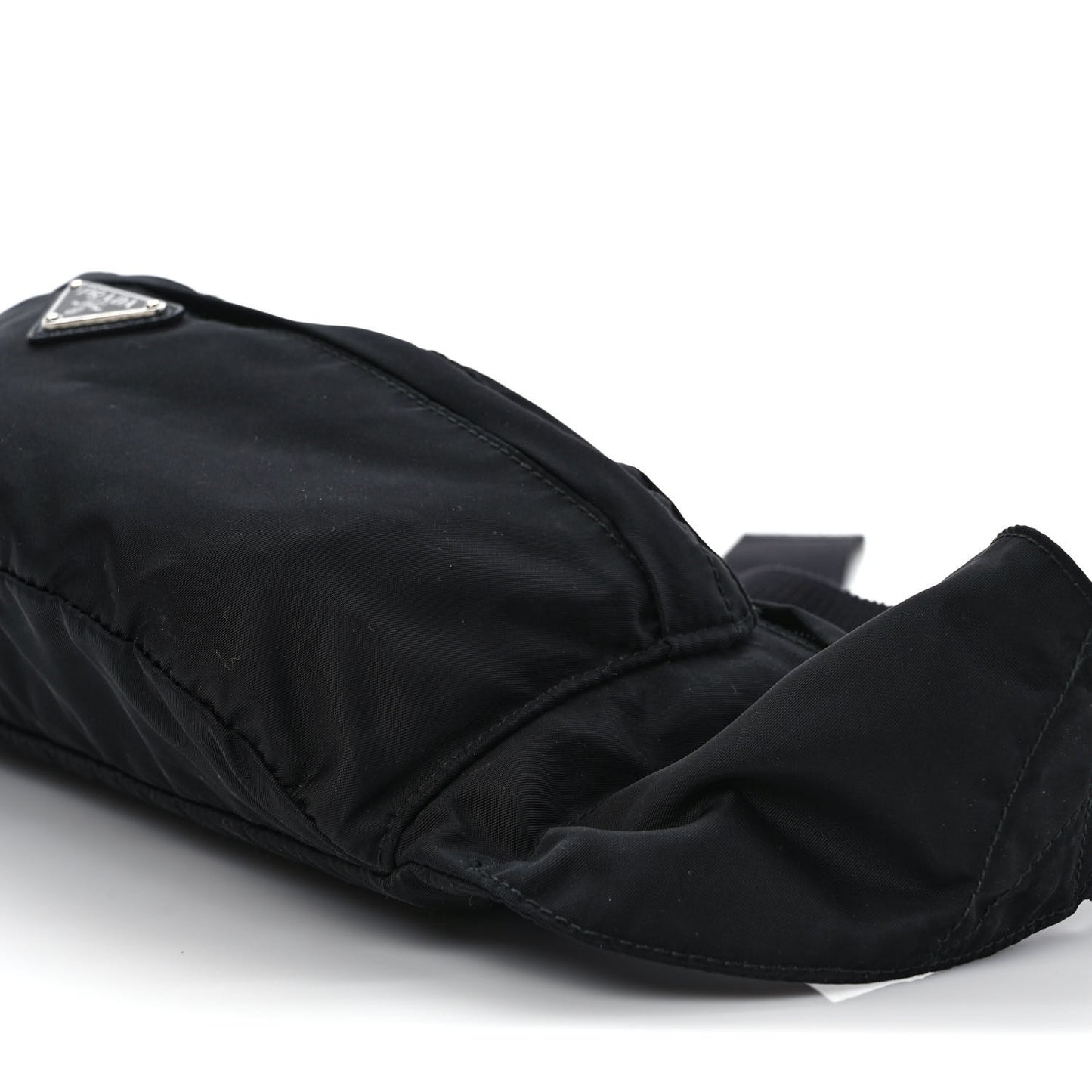 Tessuto Nylon Montagna Belt Bag Black
