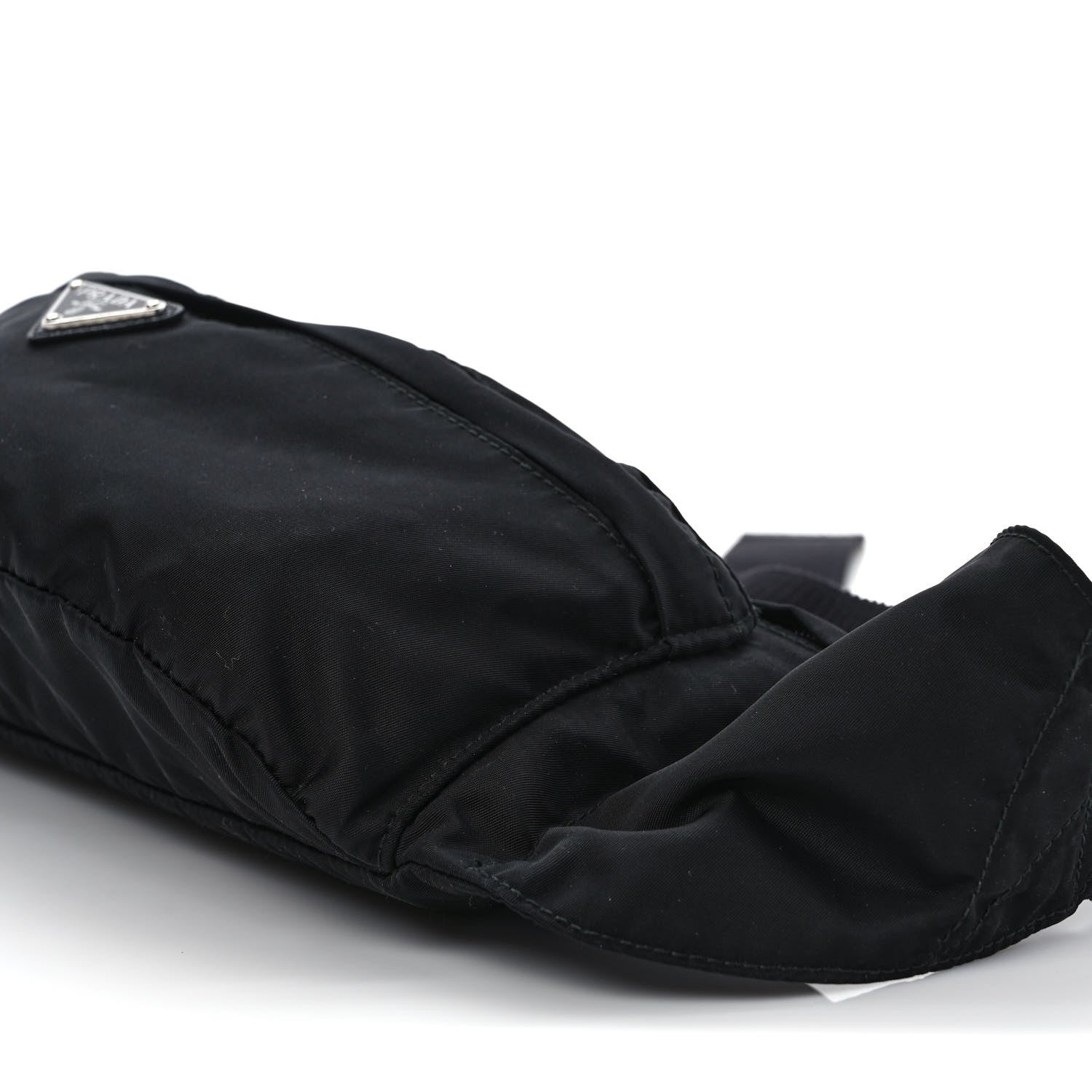 Prada Tessuto Nylon Montagna Belt Bag Black 8 of 9