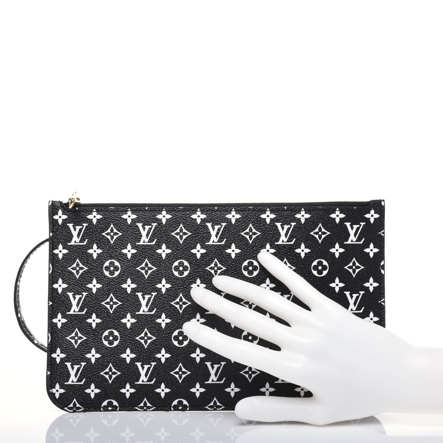 Monogram Giant Jungle Neverfull MM GM Pochette Black