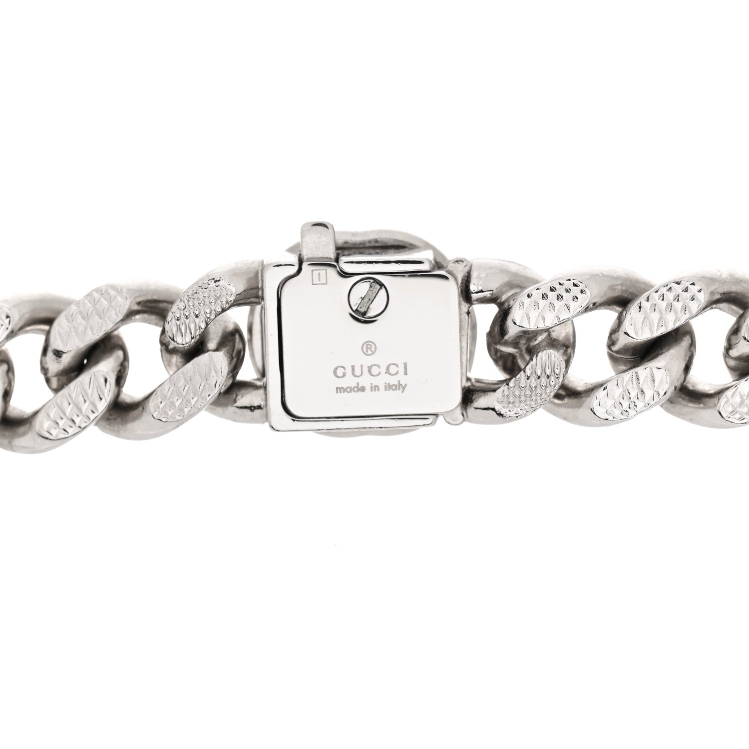 Gucci 100 Script Choker Necklace Green 5 of 5