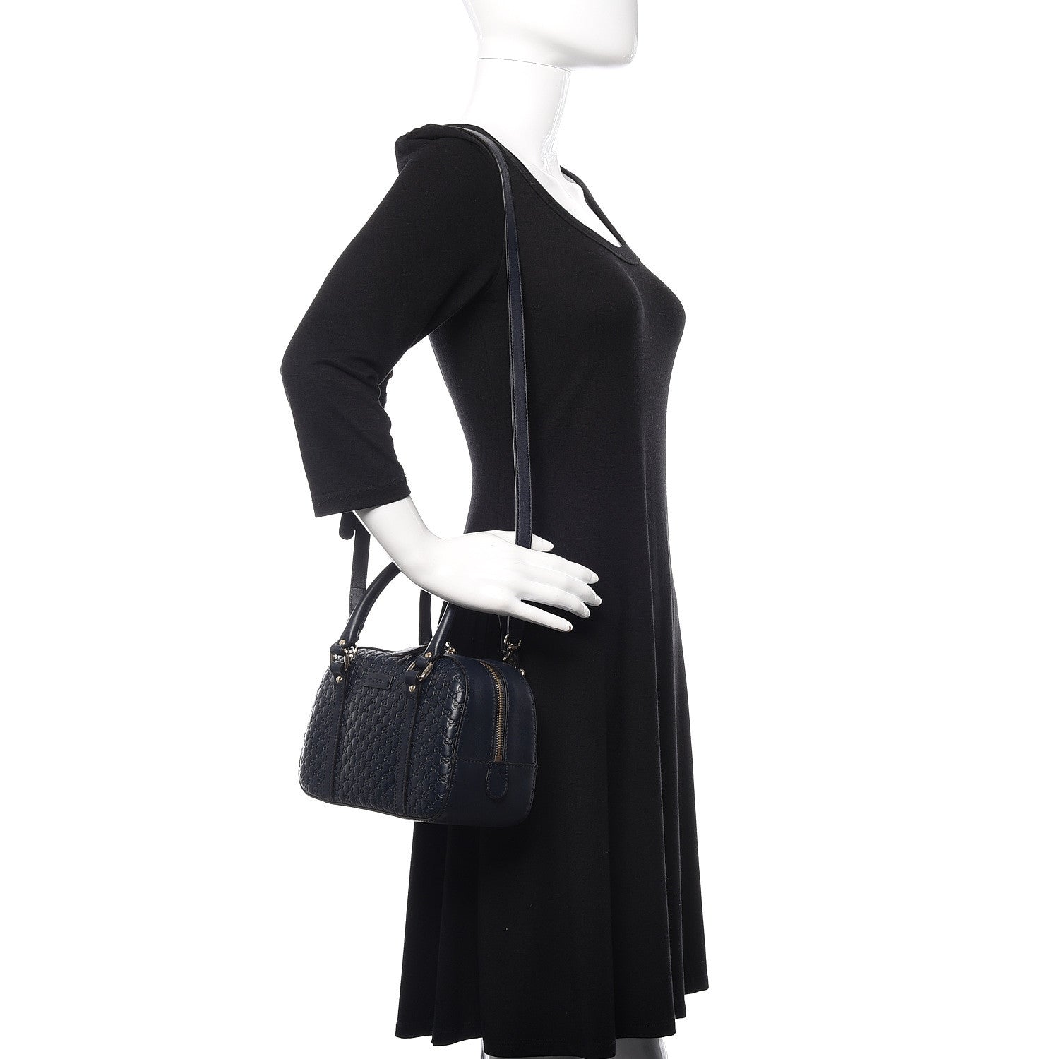Gucci Soft Microguccissima Small Crossbody Bag Blue 2 of 10