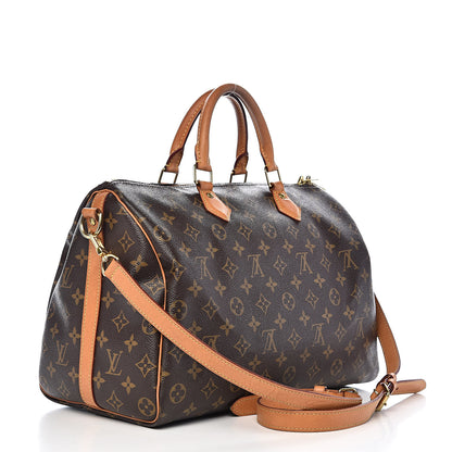 Louis Vuitton Monogram Speedy Bandouliere 35 3 of 17