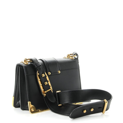 Prada City Calf Saffiano Cahier Bag Nero Black 3 of 7