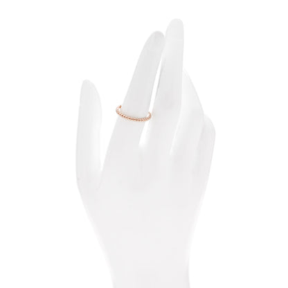 Van Cleef & Arpels 18K Rose Gold Small Perlee Ring 55 7.25 2 of 5