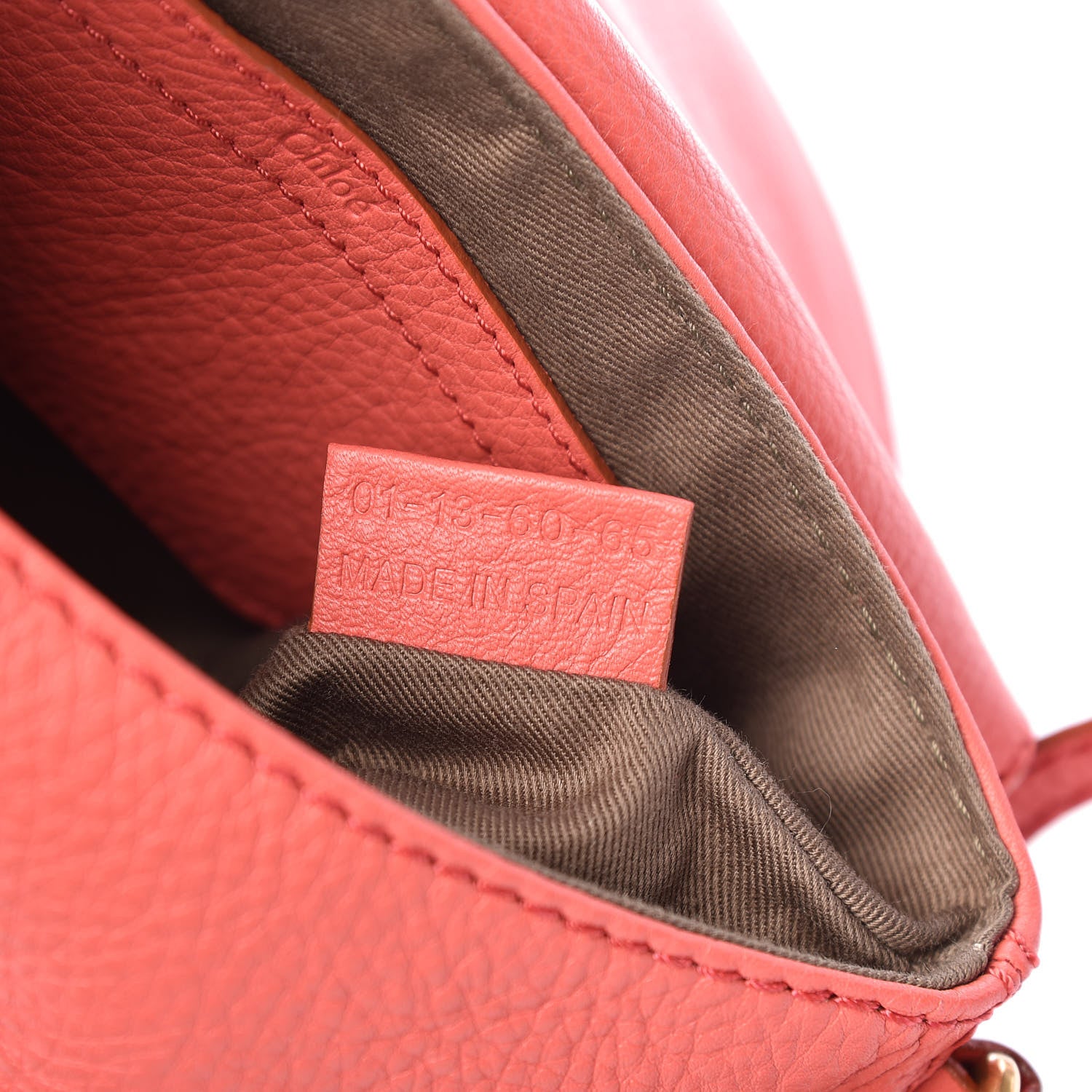 Chloe Calfskin Marcie Pochette Crossbody Bag Paradise Pink 7 of 9
