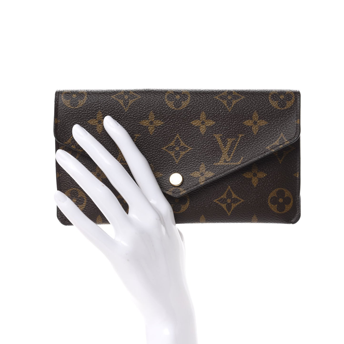 Monogram Jeanne Wallet Rose Ballerine