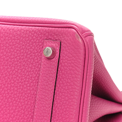Hermes Togo Birkin 30 Rose Pourpre 10 of 10