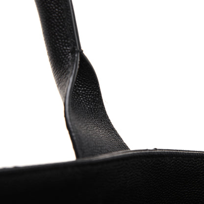 Chanel Caviar Quilted Urban Companion Top Handle Shopping Tote Black 14 of 23