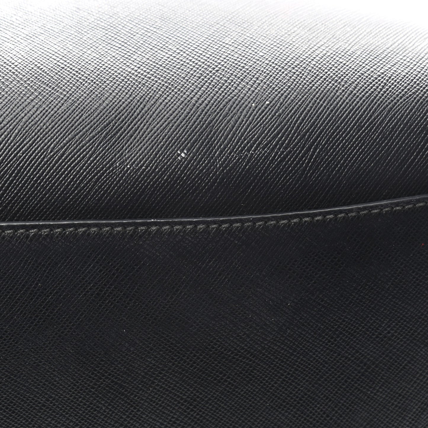 Saffiano Lux Bowler Black