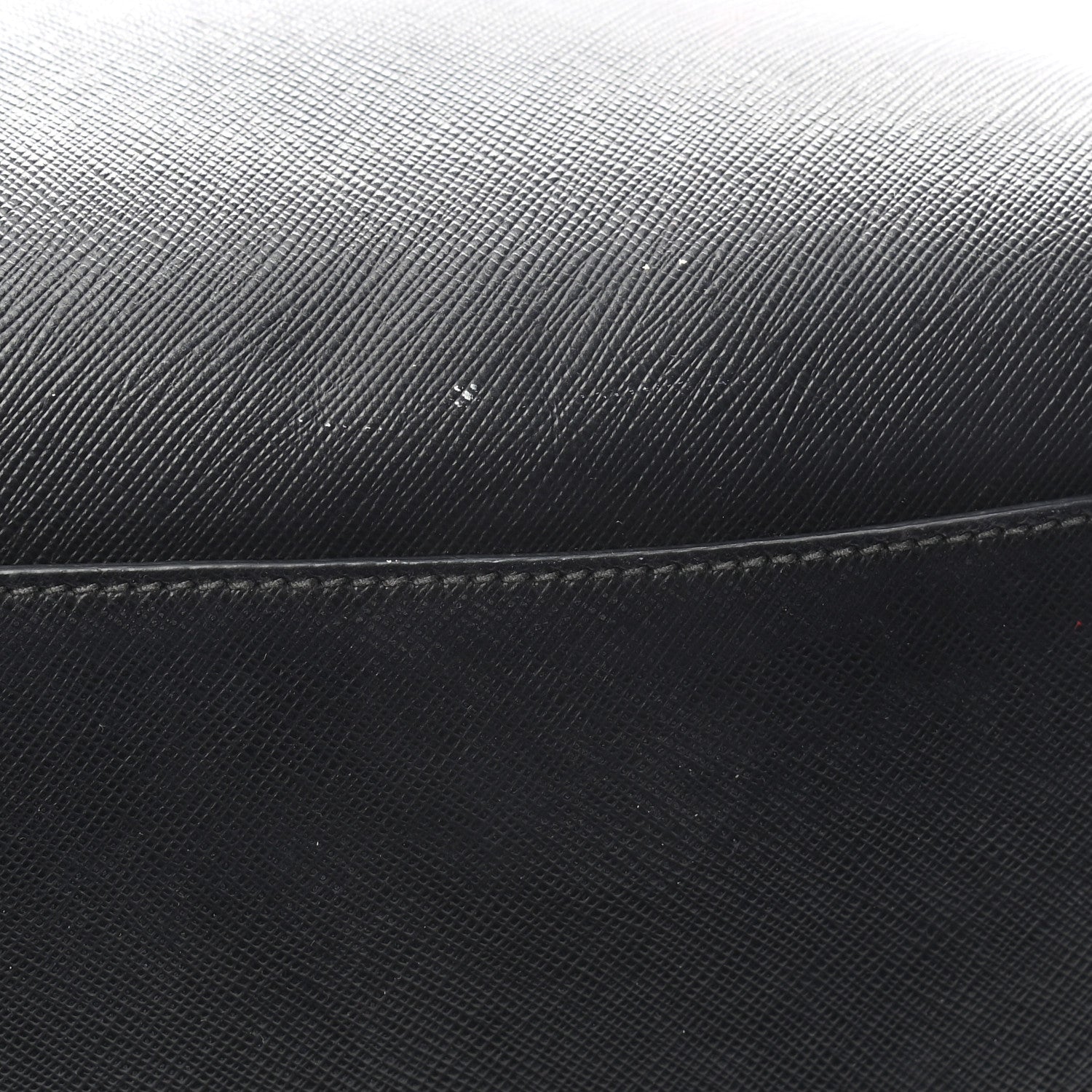 Prada Saffiano Lux Bowler Black 11 of 13