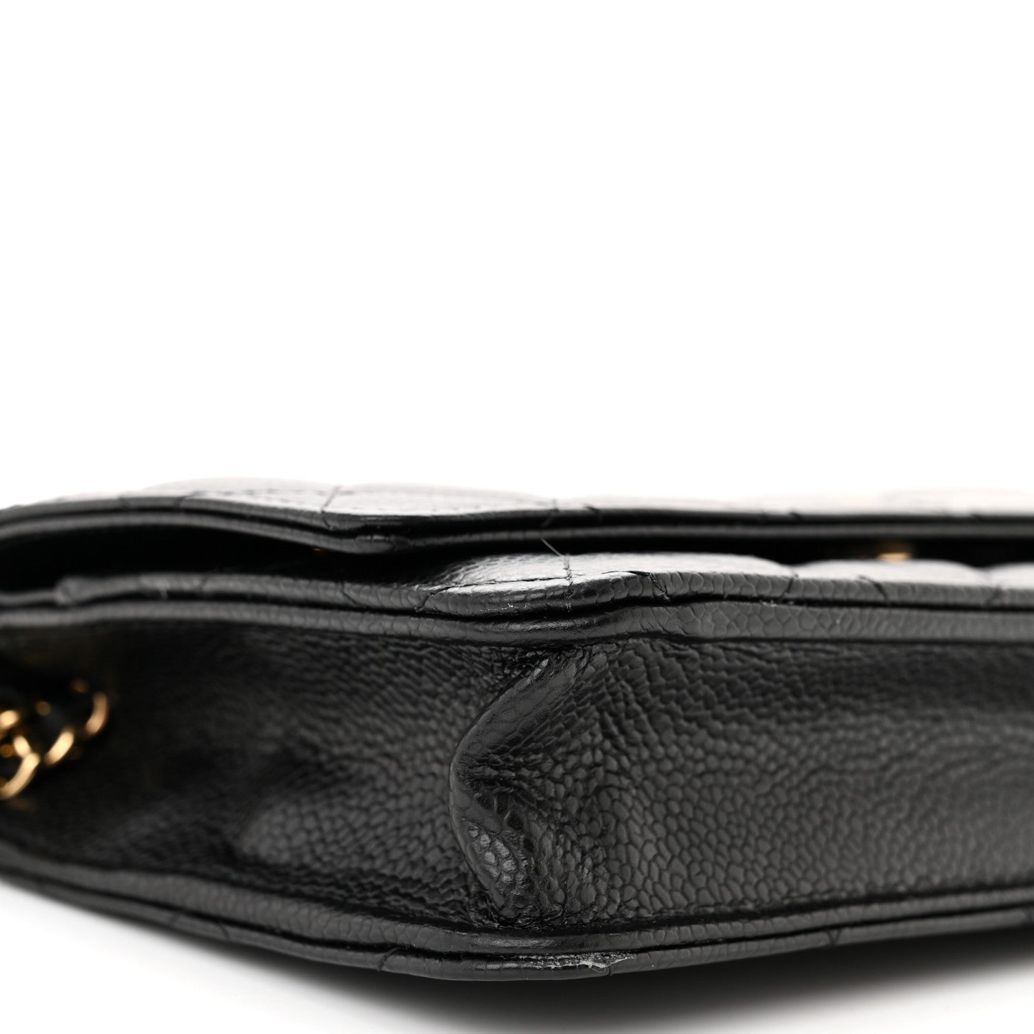 Chanel Caviar Quilted Wallet on Chain WOC Black 10 of 12