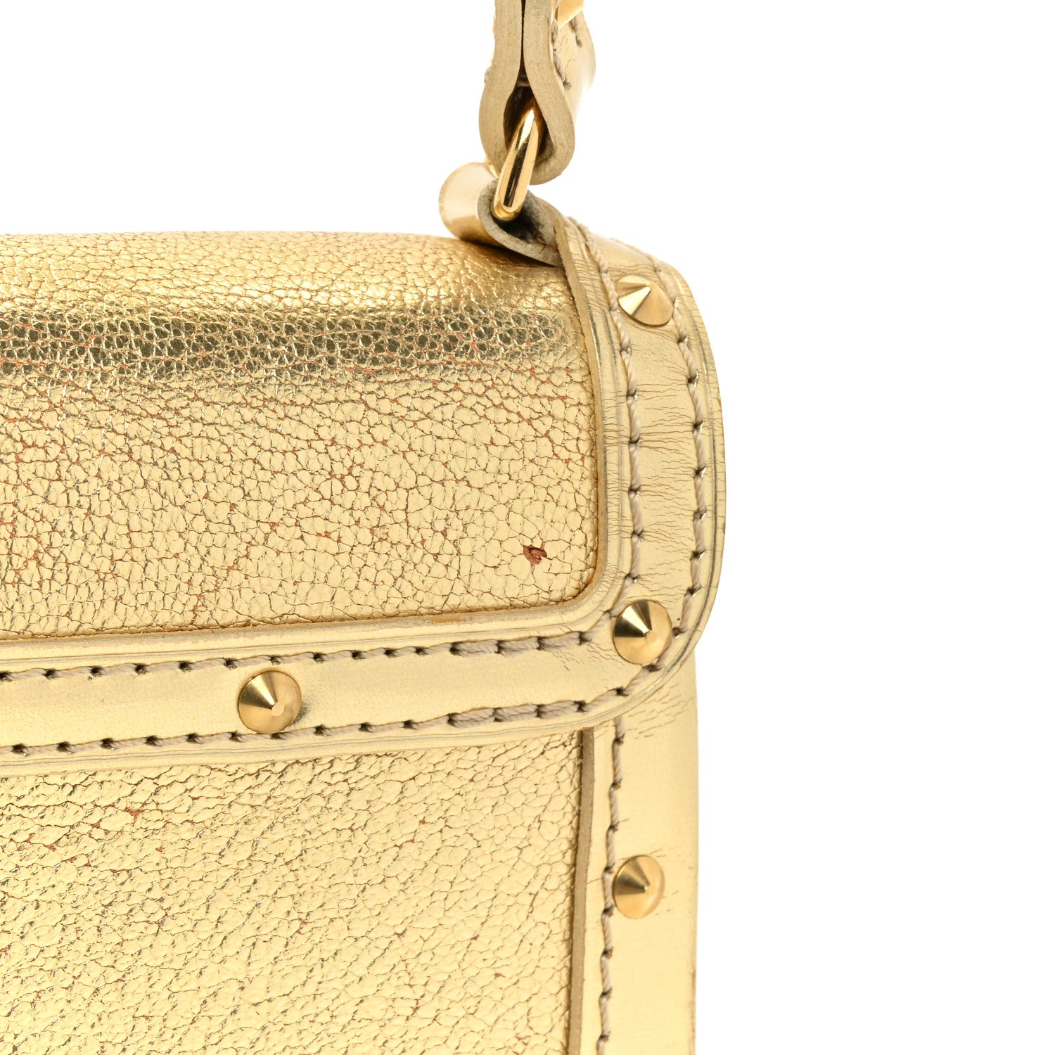 Louis Vuitton Suhali L'Aimable Gold 10 of 12
