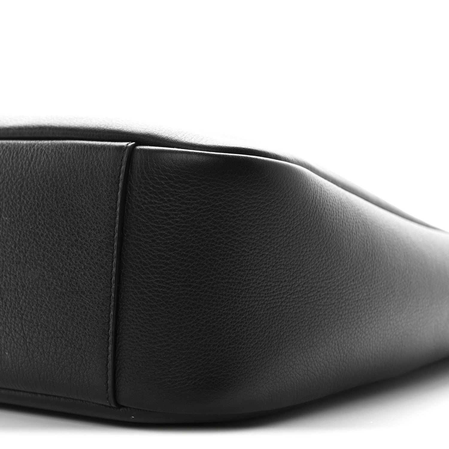 Saint Laurent Smooth Calfskin Small Le 5 A 7 Soft Hobo Black Black 9 of 11