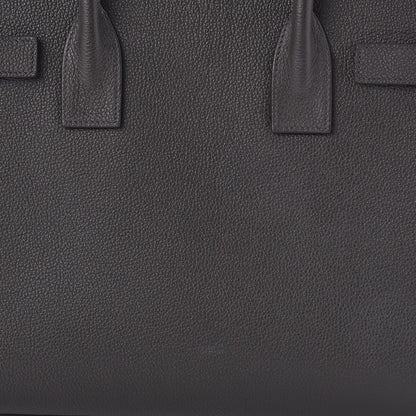 Saint Laurent Grained Calfskin Baby Sac De Jour Earth 8 of 8