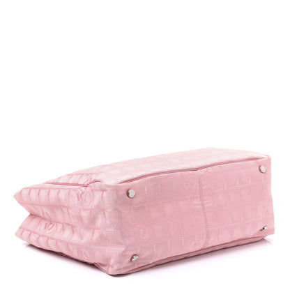 Chanel Nylon Medium Travel Tote Pink 3 of 12