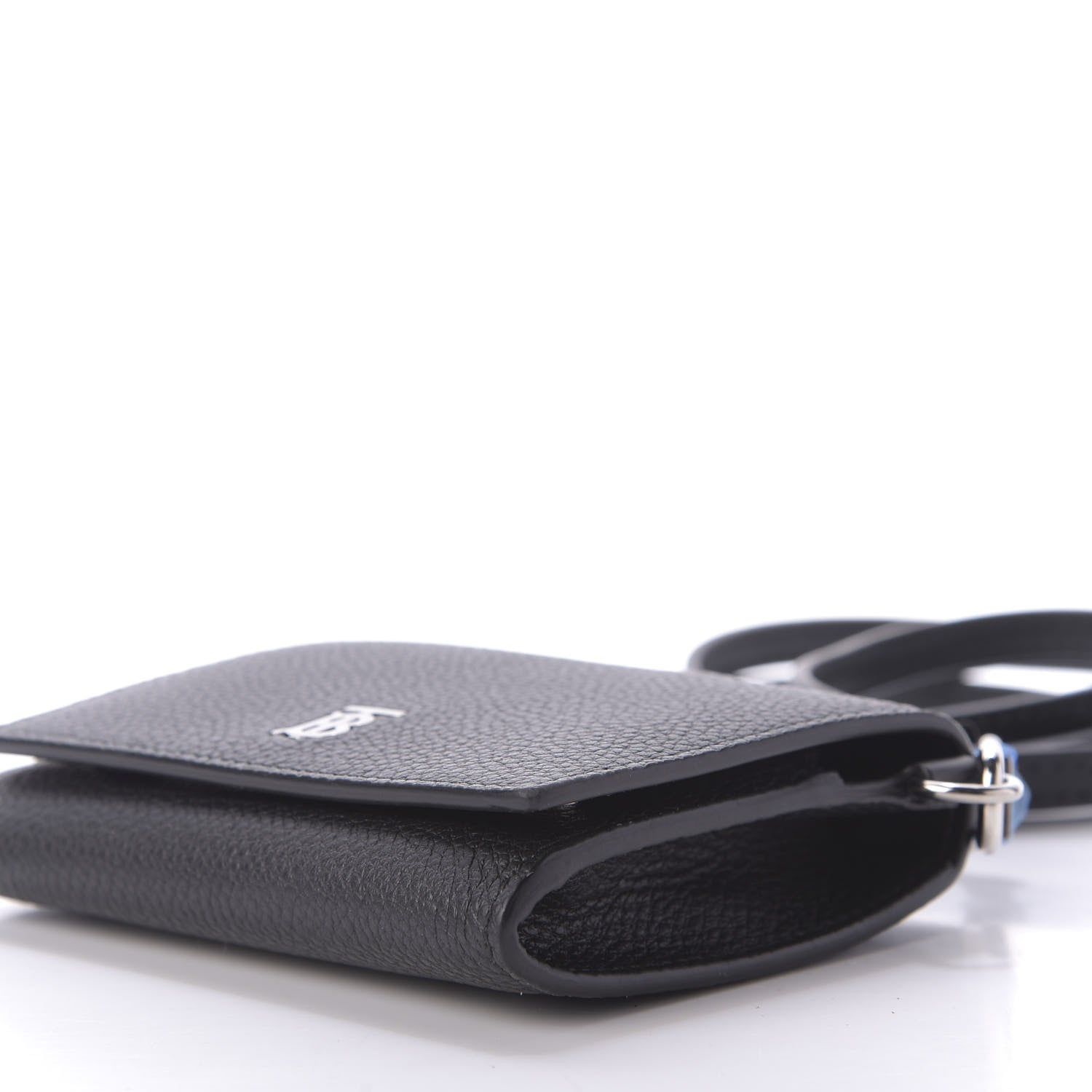 Burberry Grainy Calfskin Otis TB Wallet Black 7 of 8