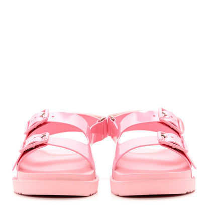 Gucci Rubber Mini Double G Womens Isla Dad Sandals 41 Wild Rose 2 of 7