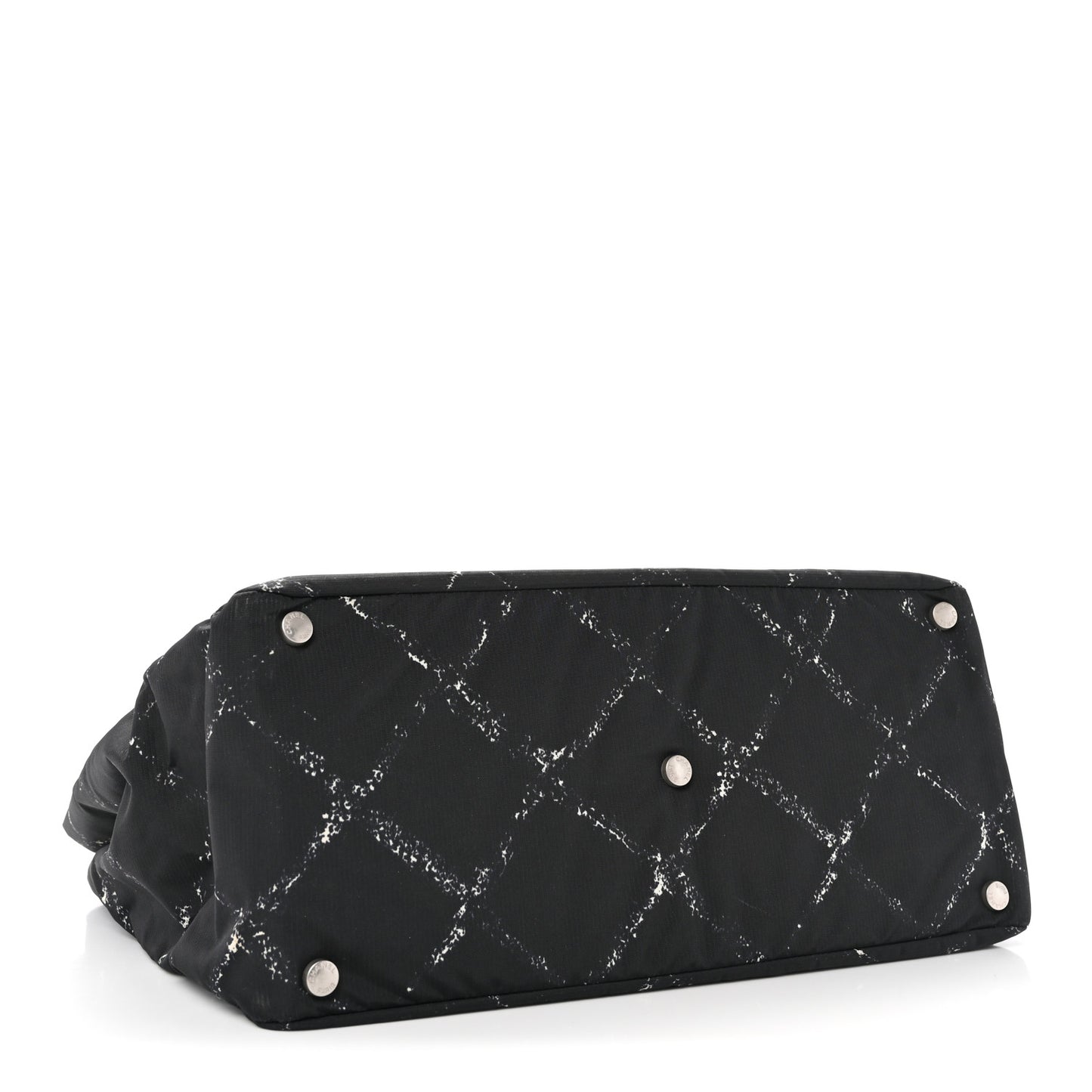 Nylon Travel Toiletry Tote Black