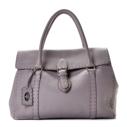 Fendi Calfskin Romano Selleria Medium Linda Satchel Pink 1 of 13