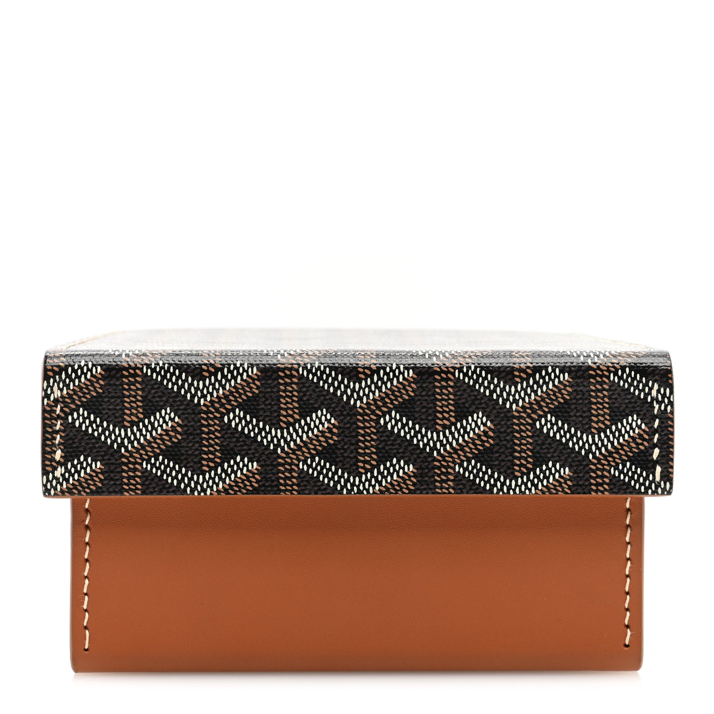 Goyardine Coffret Montres 4 Watch Box Black Gold