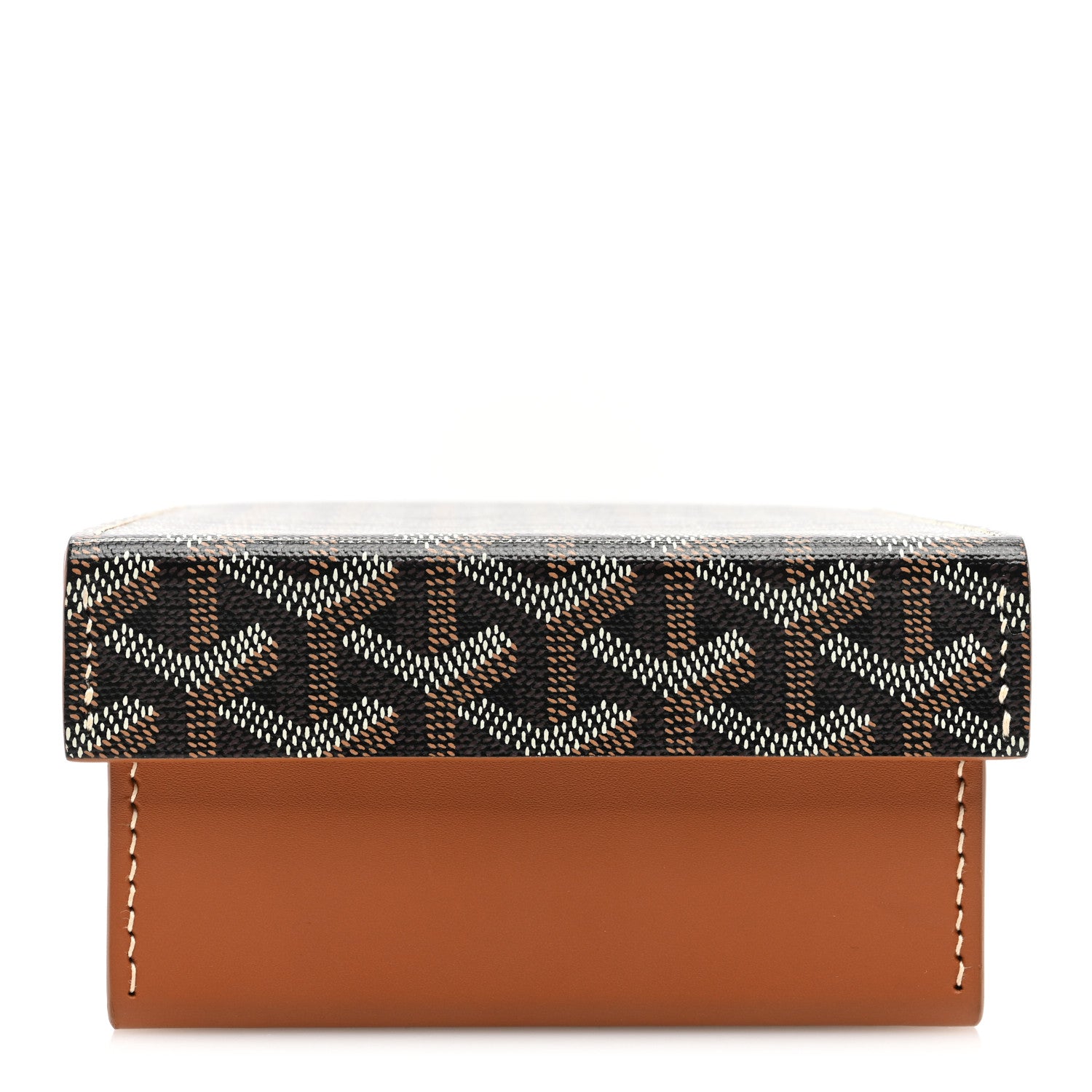 Goyard Goyardine Coffret Montres 4 Watch Box Black Gold 1 of 7