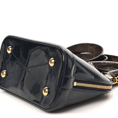 Louis Vuitton Patent Monogram Alma BB Marine 2 of 8