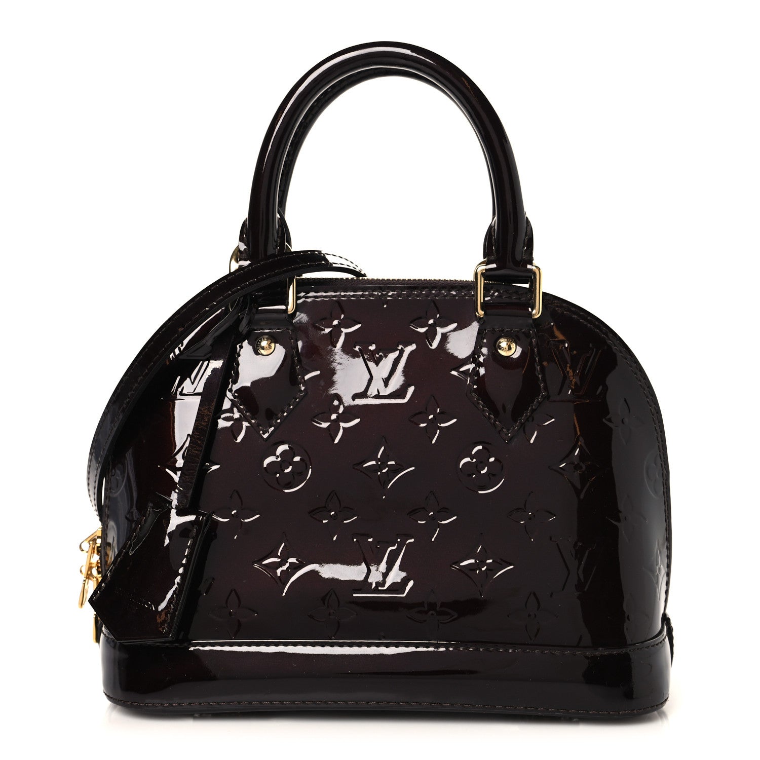 Louis Vuitton Vernis Alma BB Amarante 1 of 9