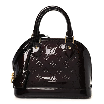 Louis Vuitton Vernis Alma BB Amarante 1 of 9