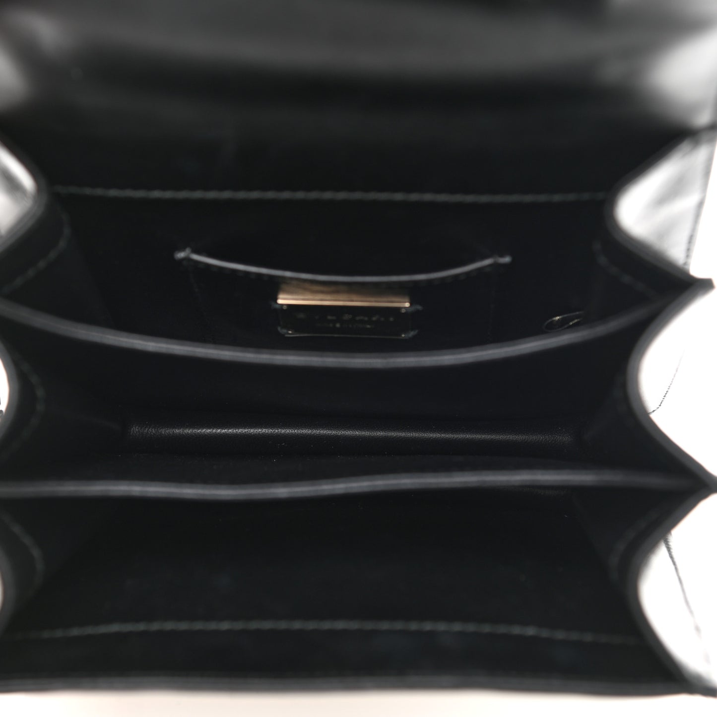 Calfskin Serpenti Forever Top Handle White Black