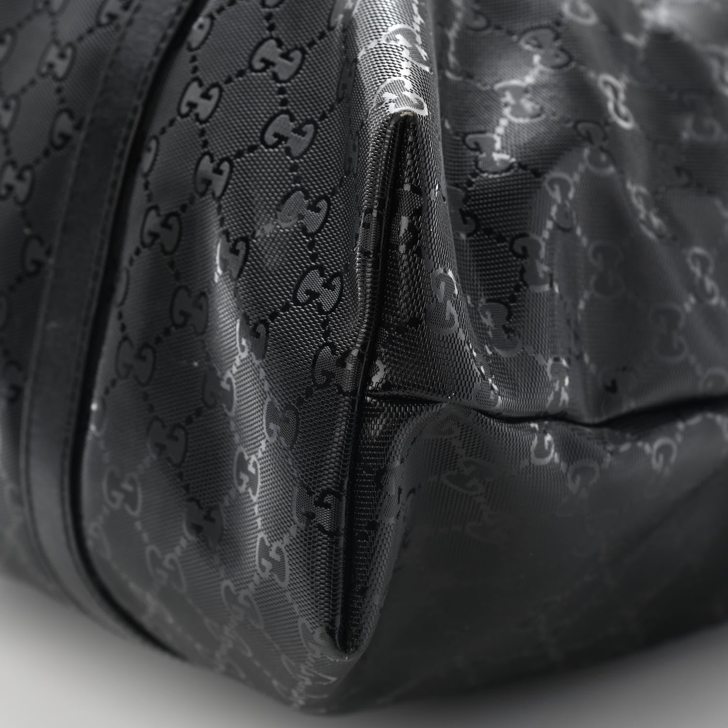 Gucci Imprime Monogram Cuoio Canyon Joy Vertical Tote Black 8 of 9