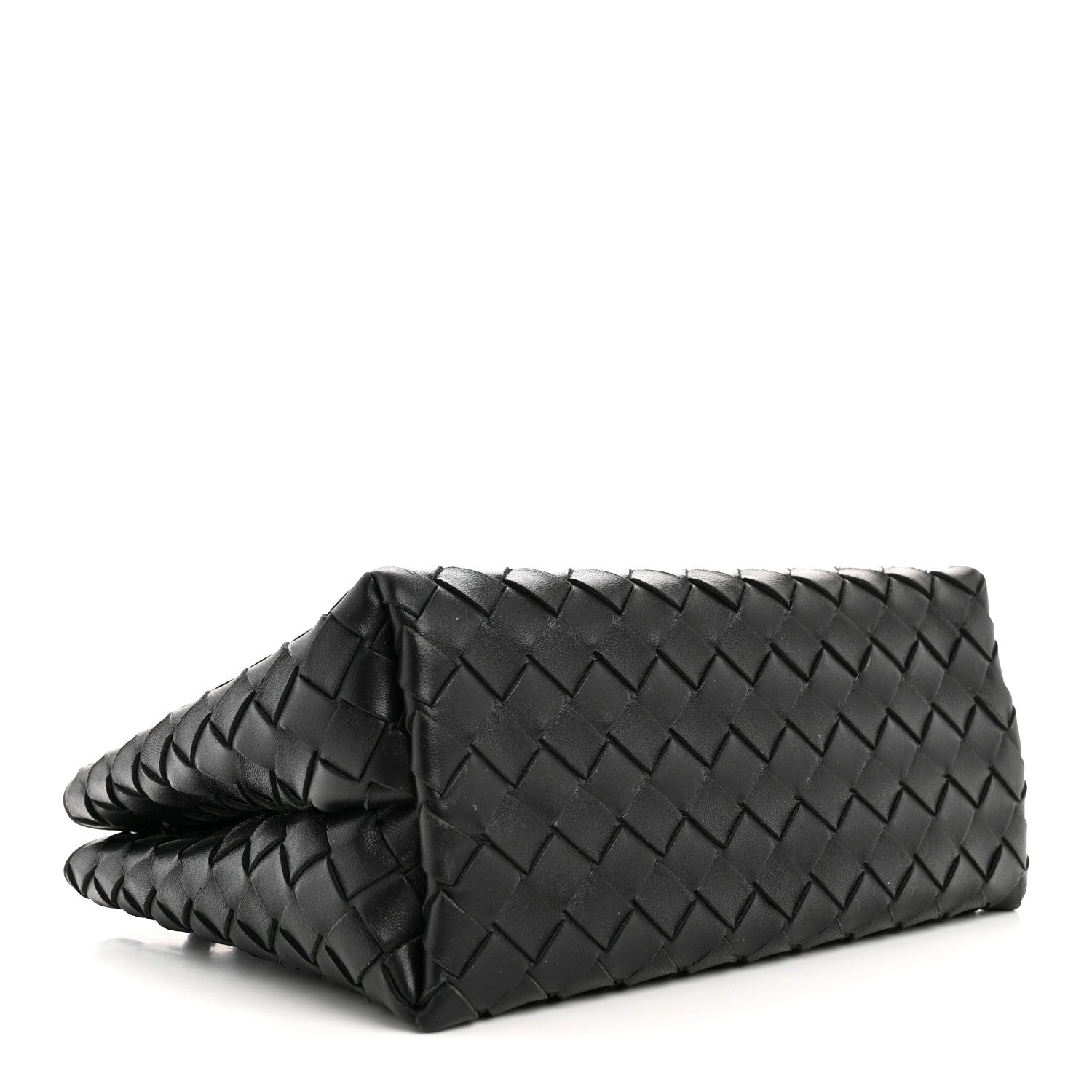Bottega Veneta Nappa Intrecciato Small Andiamo Shoulder Bag Black 4 of 10