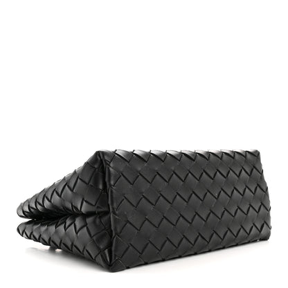Bottega Veneta Nappa Intrecciato Small Andiamo Shoulder Bag Black 4 of 10