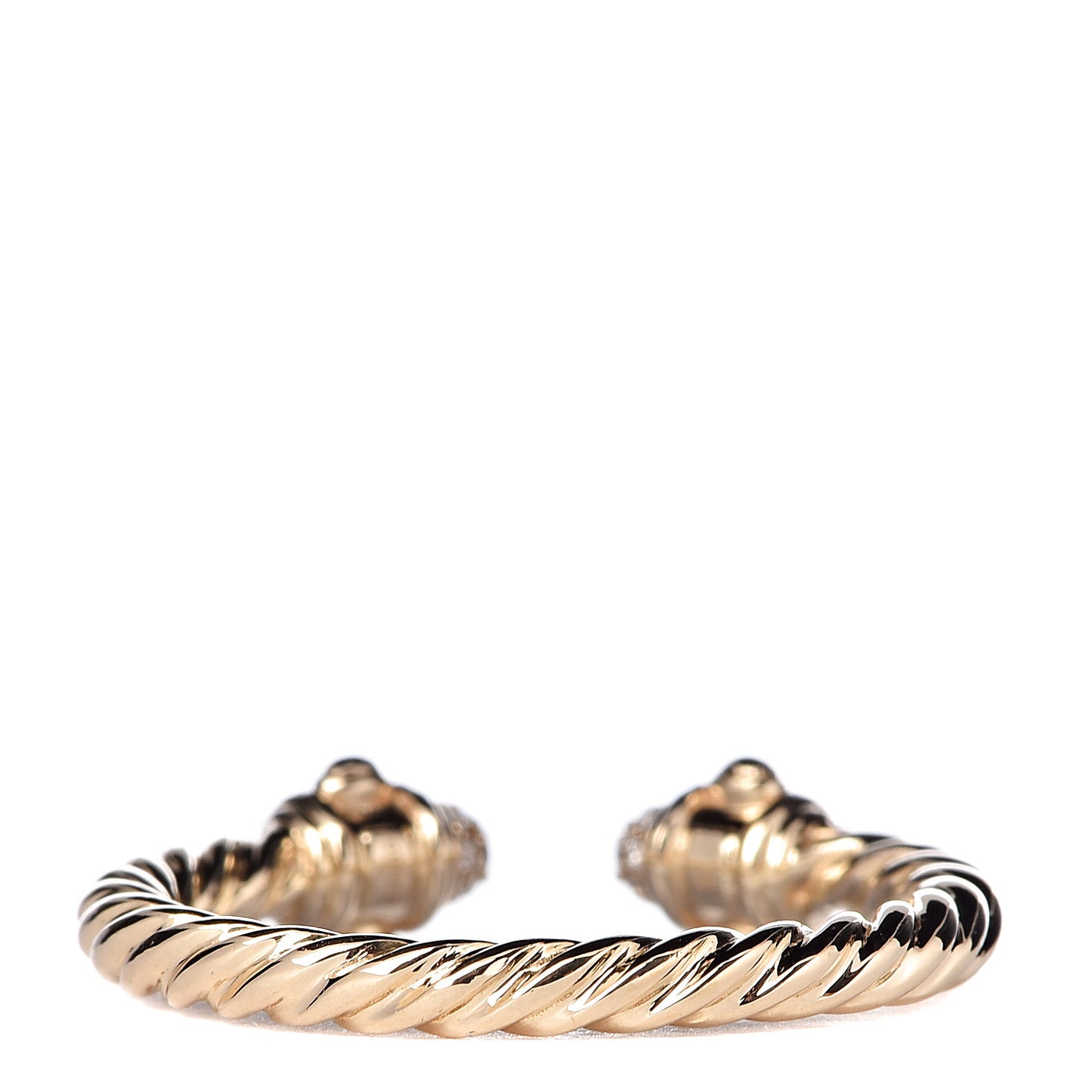 18K Yellow Gold Diamond Renaissance Ring 49 5