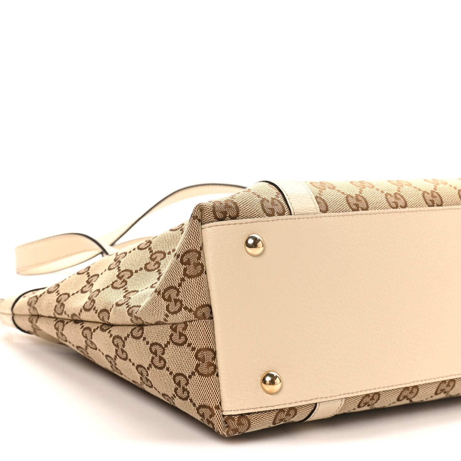 Gucci Monogram Medium Abbey Tote Off White 9 of 10
