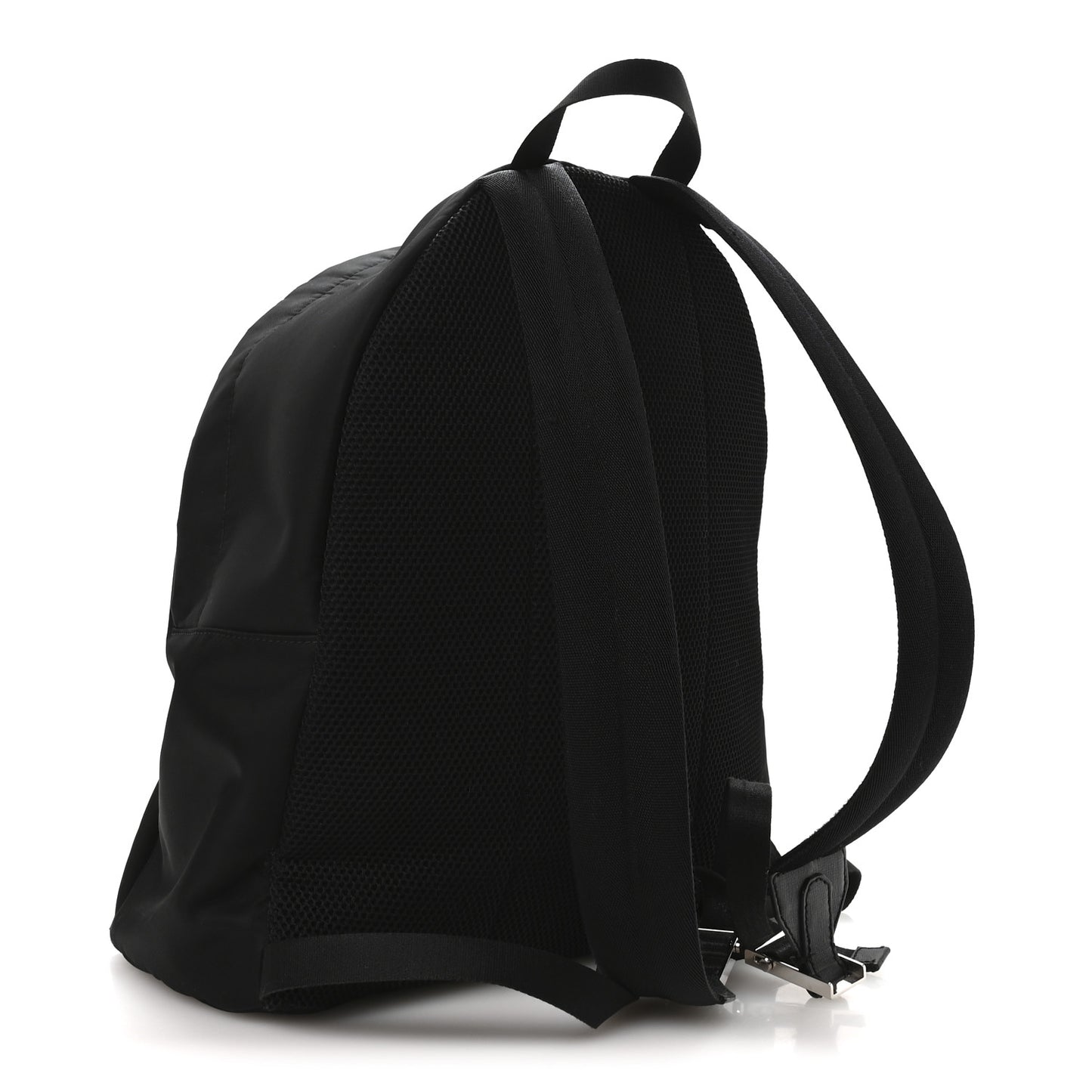 Nylon Vitello Elite Monster Eyes Rounded Backpack Black Yellow